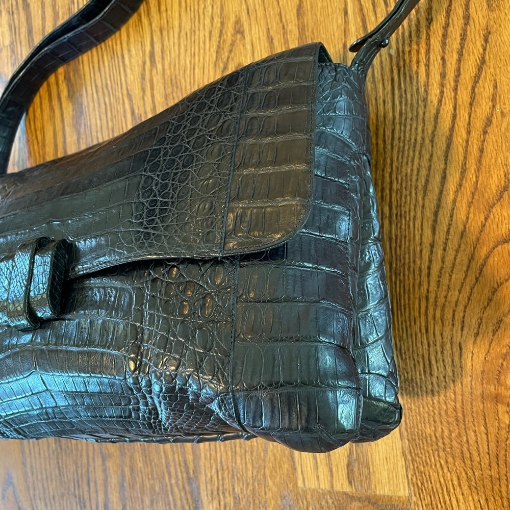 Nancy Gonzalez Crocodile Python Handbag - image 5